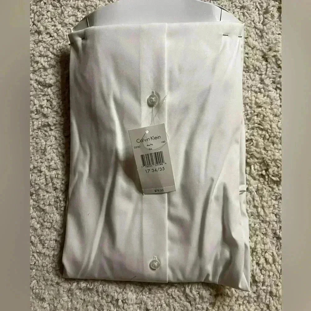 Men’s XL Calvin Klein Slim Fit Performance Button Down Shirt NWT - Picture 5 of 5